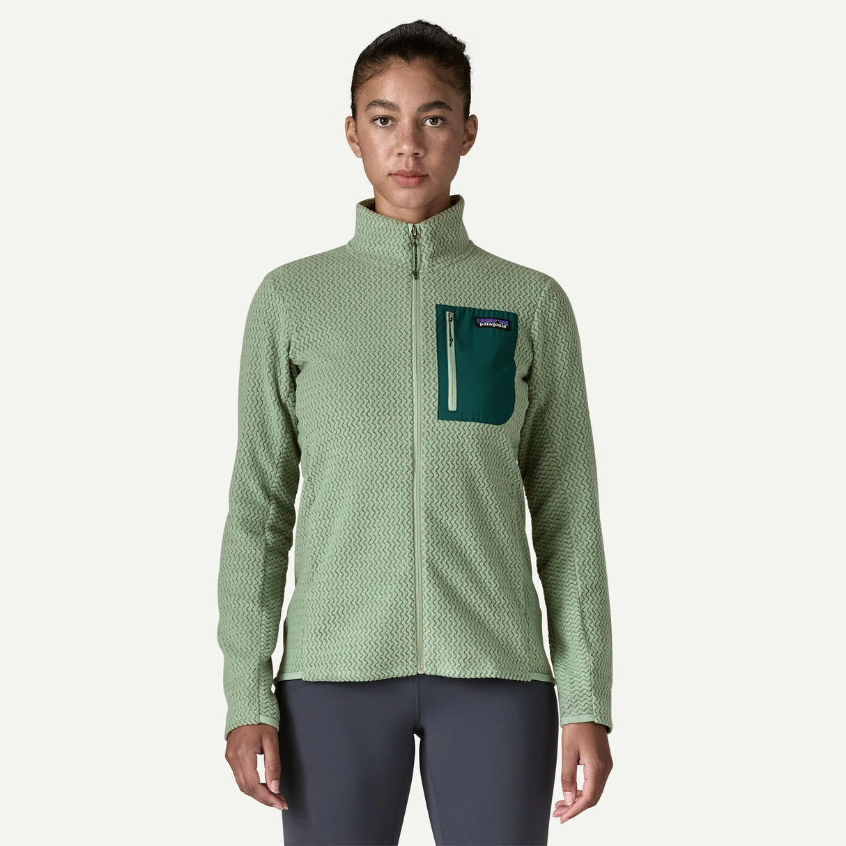 Patagonia Women's R1® Air Fleece Jacket - Ellwood Green