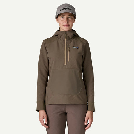 Patagonia Women's R2® CrossStrata Pullover-Marlow Brown