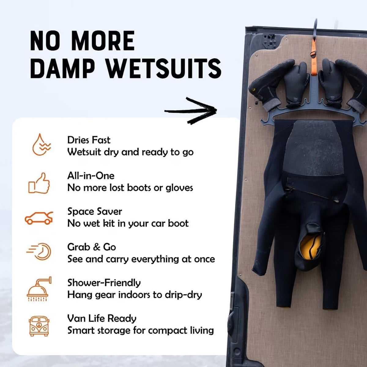C-Monsta Wetsuit Hanger