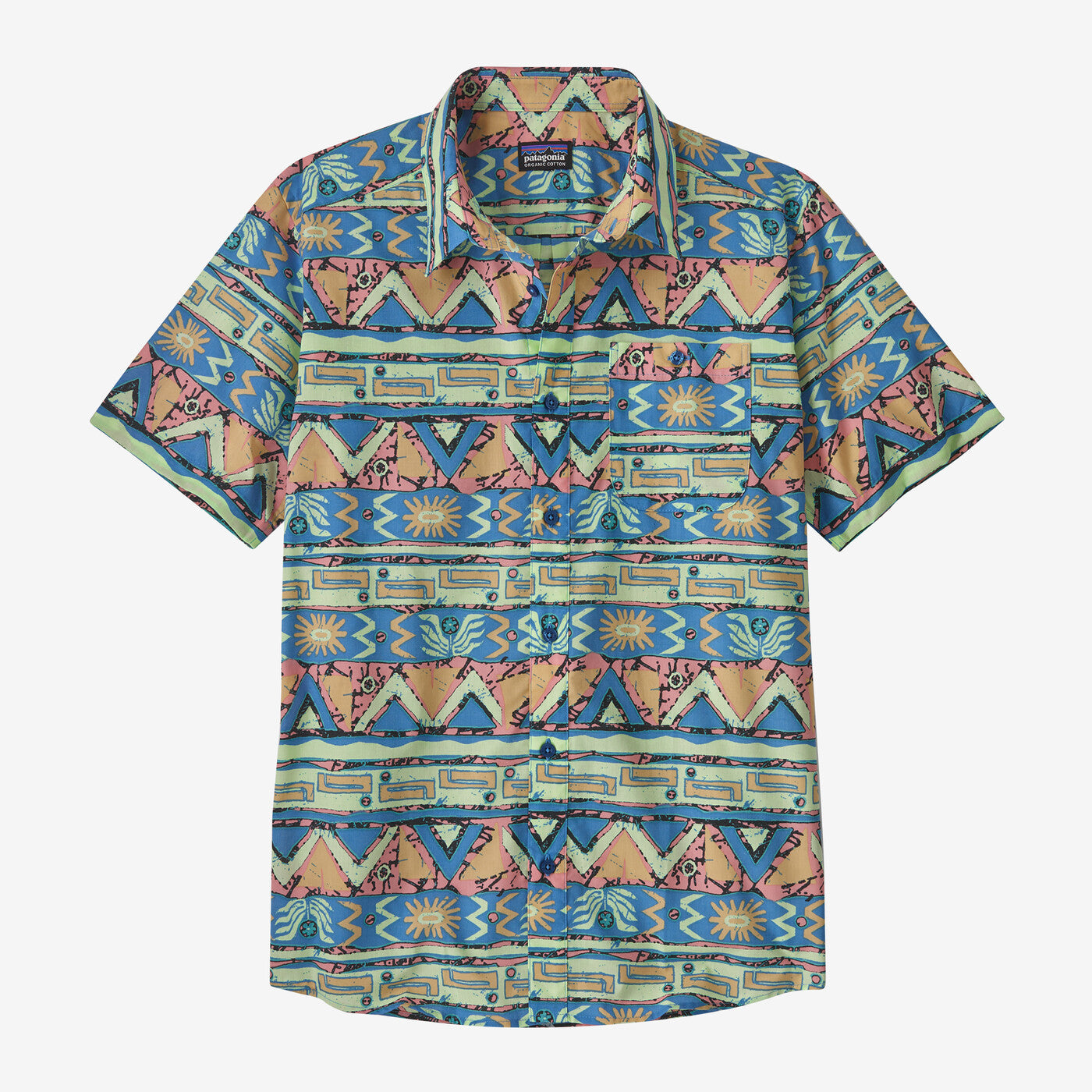 Patagonia Men's Go To Shirt - High Hopes Geo