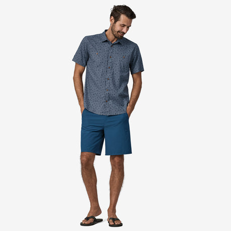 Patagonia Men's Back Step Shirt - Tiny Islands Utility Blue