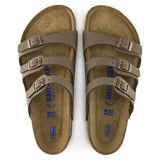 Birkenstock Florida Soft Footbed Birkibuc - Mocha