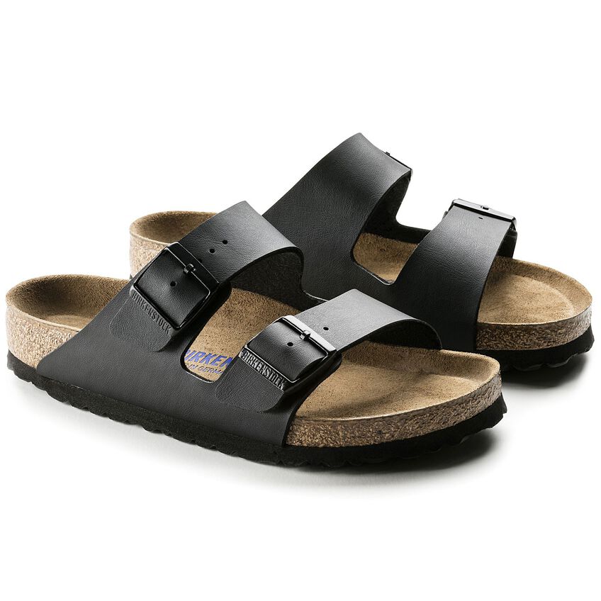 Birkenstock Arizona SFB  - Black Birko-Flor