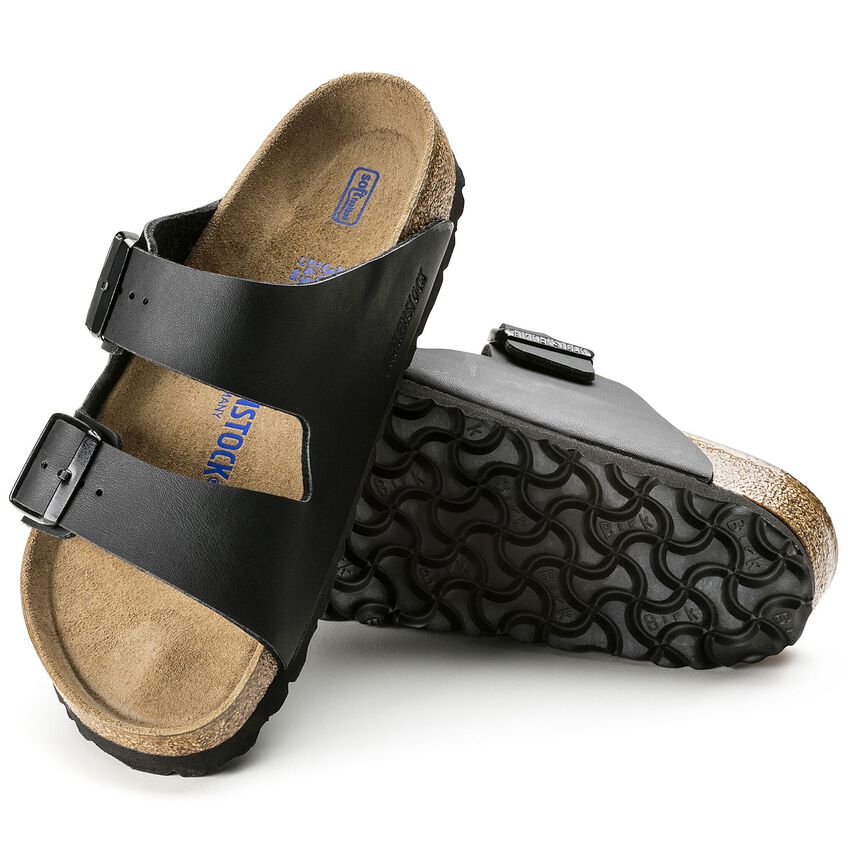 Birkenstock Arizona SFB  - Black Birko-Flor