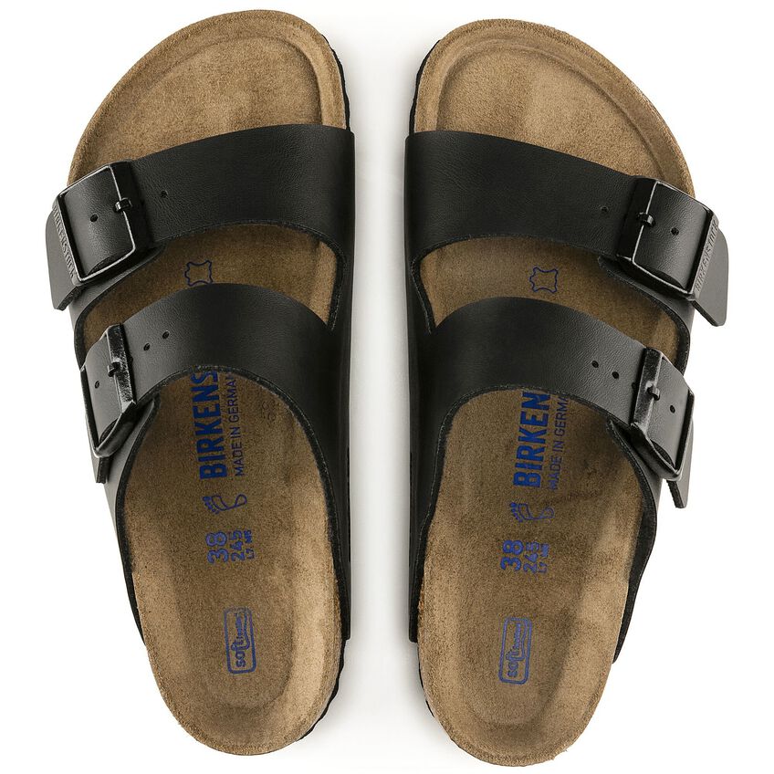 Birkenstock Arizona SFB  - Black Birko-Flor