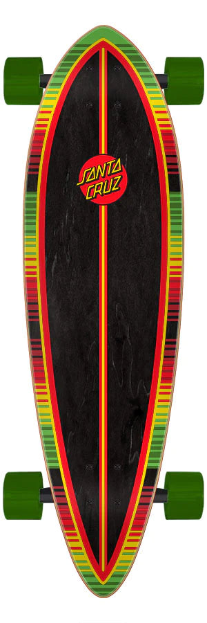 Santa Cruz Serape Dot 9.20" x 33" Pintail Cruzer Longboard