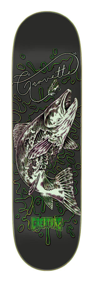 8.51in Gravette Keepsake VX Creature Skateboard Deck