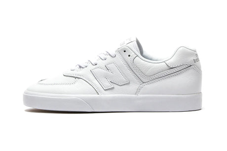 New Balance Numeric 574 Vulc - White / White