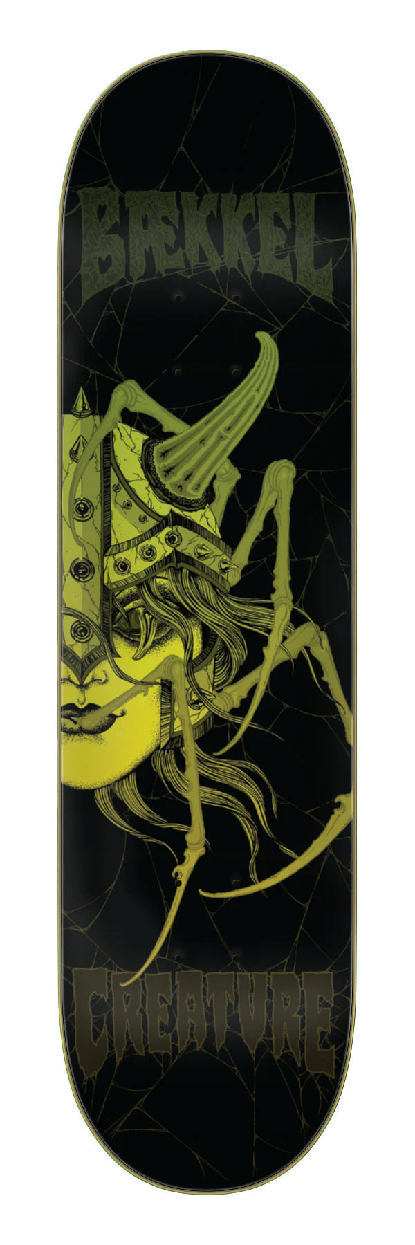 8.25in Baekkel Arachne VX Creature Skateboard Deck