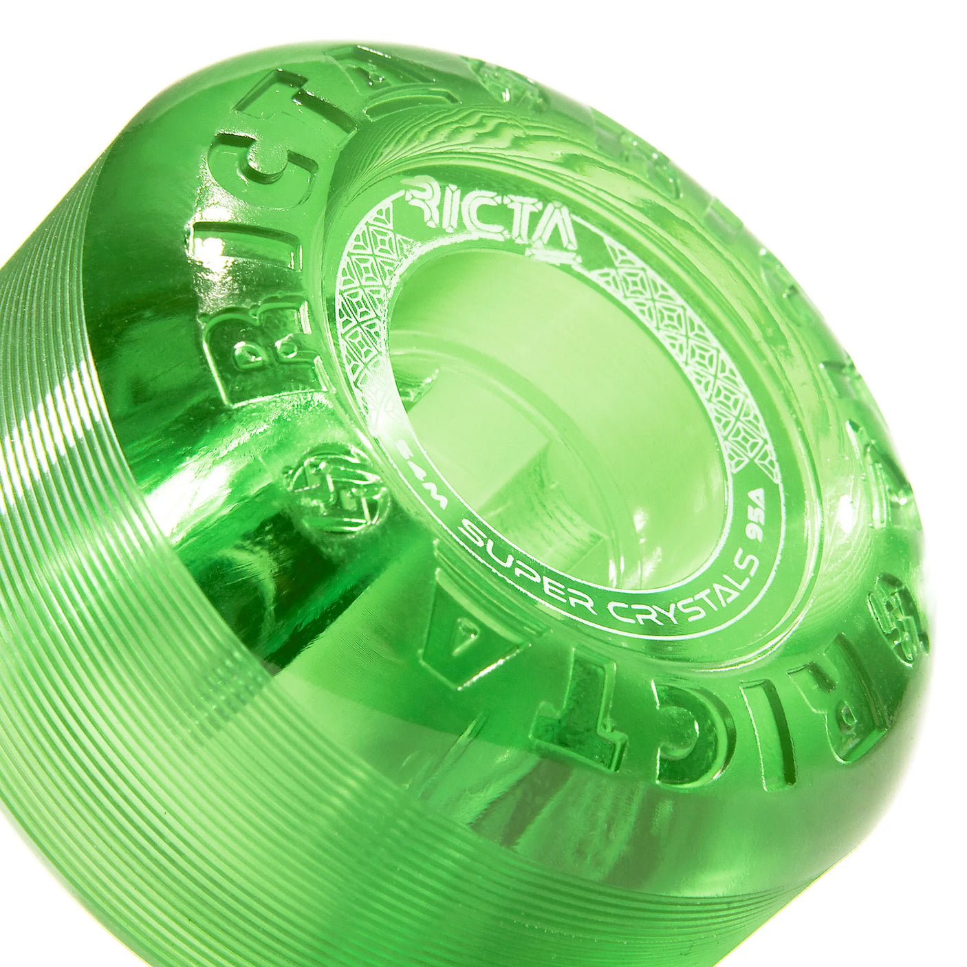 Ricta 54mm Super Crystals Trans Purple Green Blue Red 95a Skateboard Wheels