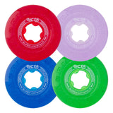 Ricta 54mm Super Crystals Trans Purple Green Blue Red 95a Skateboard Wheels