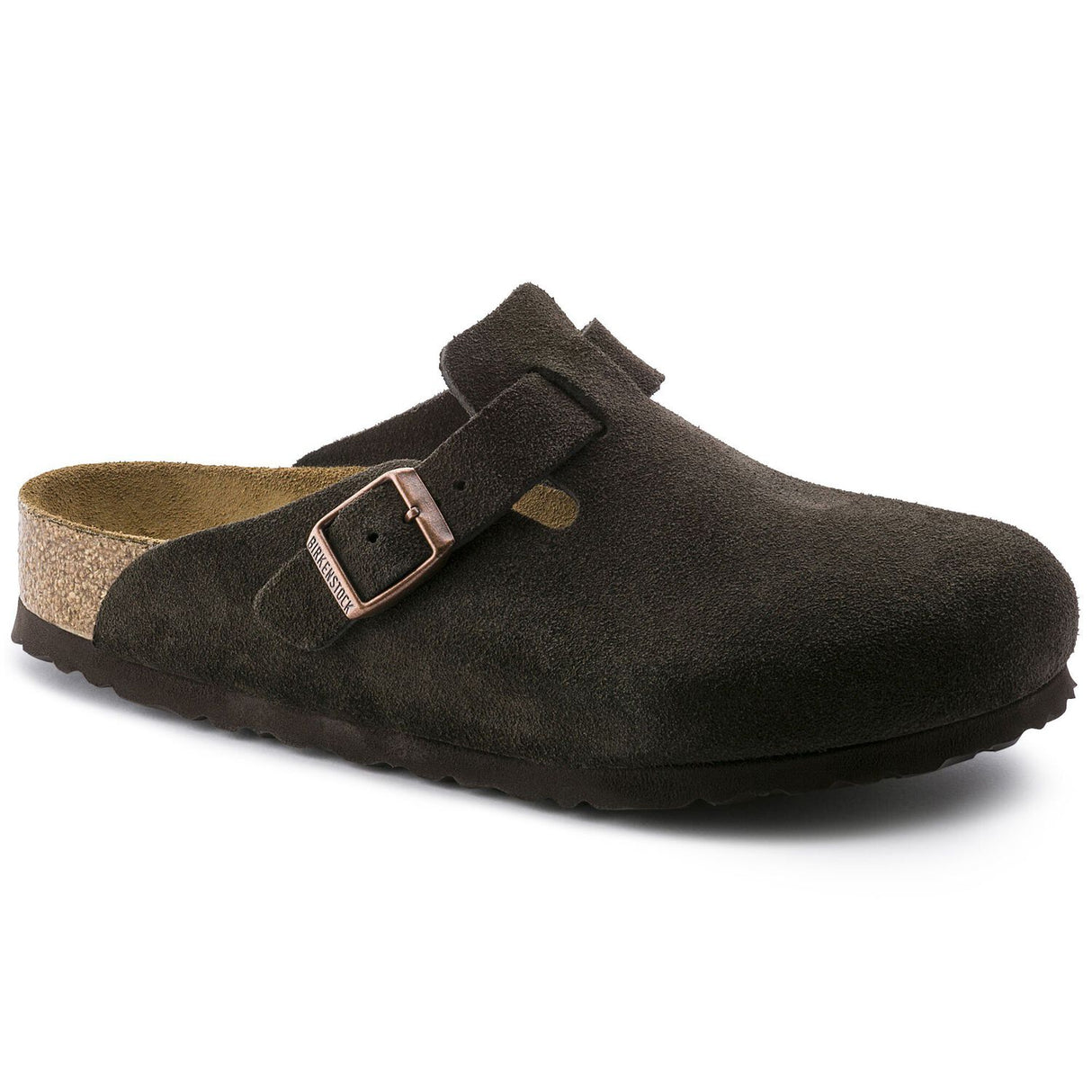 Birkenstock Boston Soft Footbed Color: Mocca