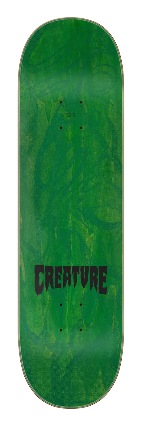 8.6in Martinez Time Warp Large Creature Skateboard Deck