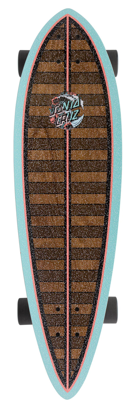Santa Cruz Wave Dot Splice 9.20" x 33" Pintail Cruzer Longboard
