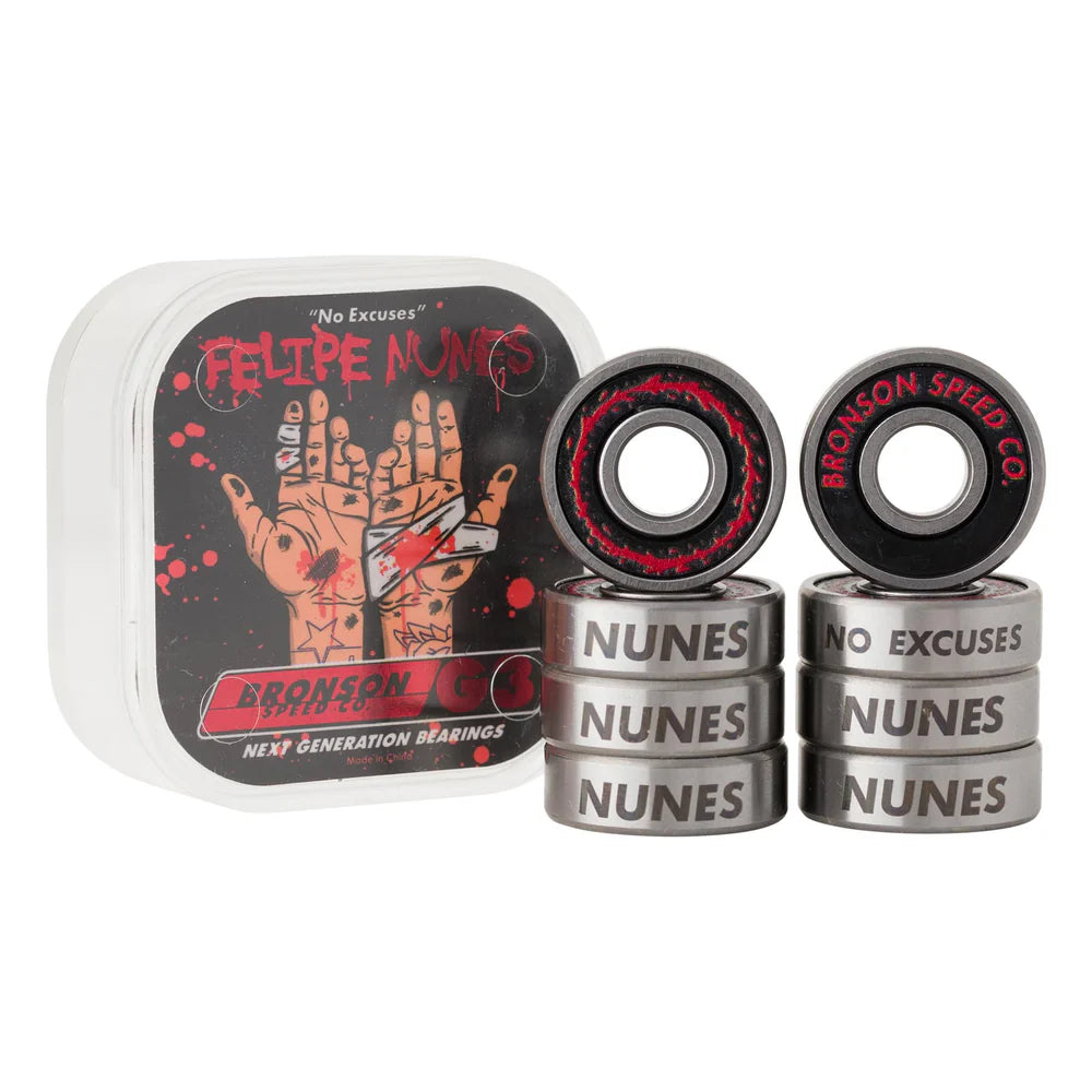 Felipe Nunes G3 Bronson Skateboard Bearings