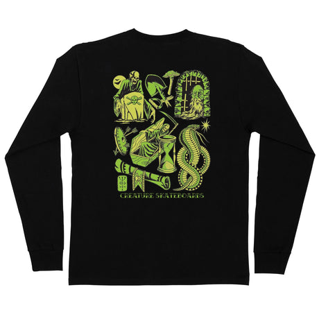 Fiend Flash Mens Creature Longsleeve T-Shirt