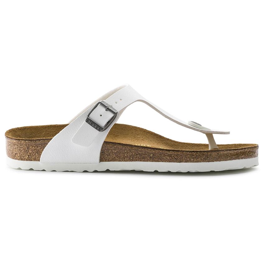 Birkenstock Gizeh Birko-Flor - White