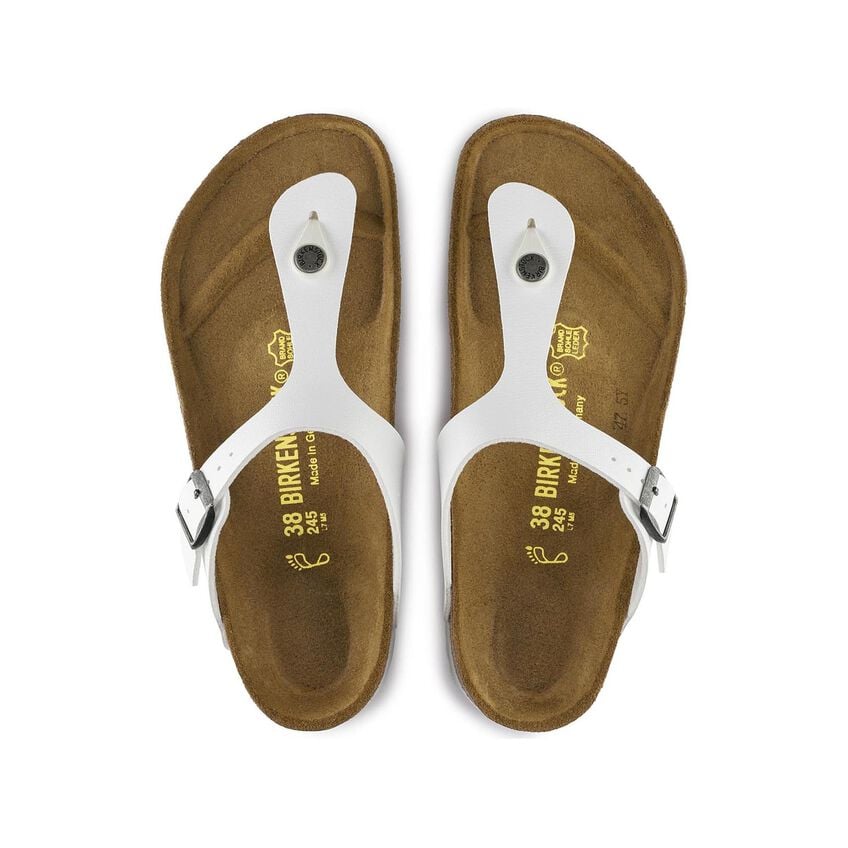 Birkenstock Gizeh Birko-Flor - White