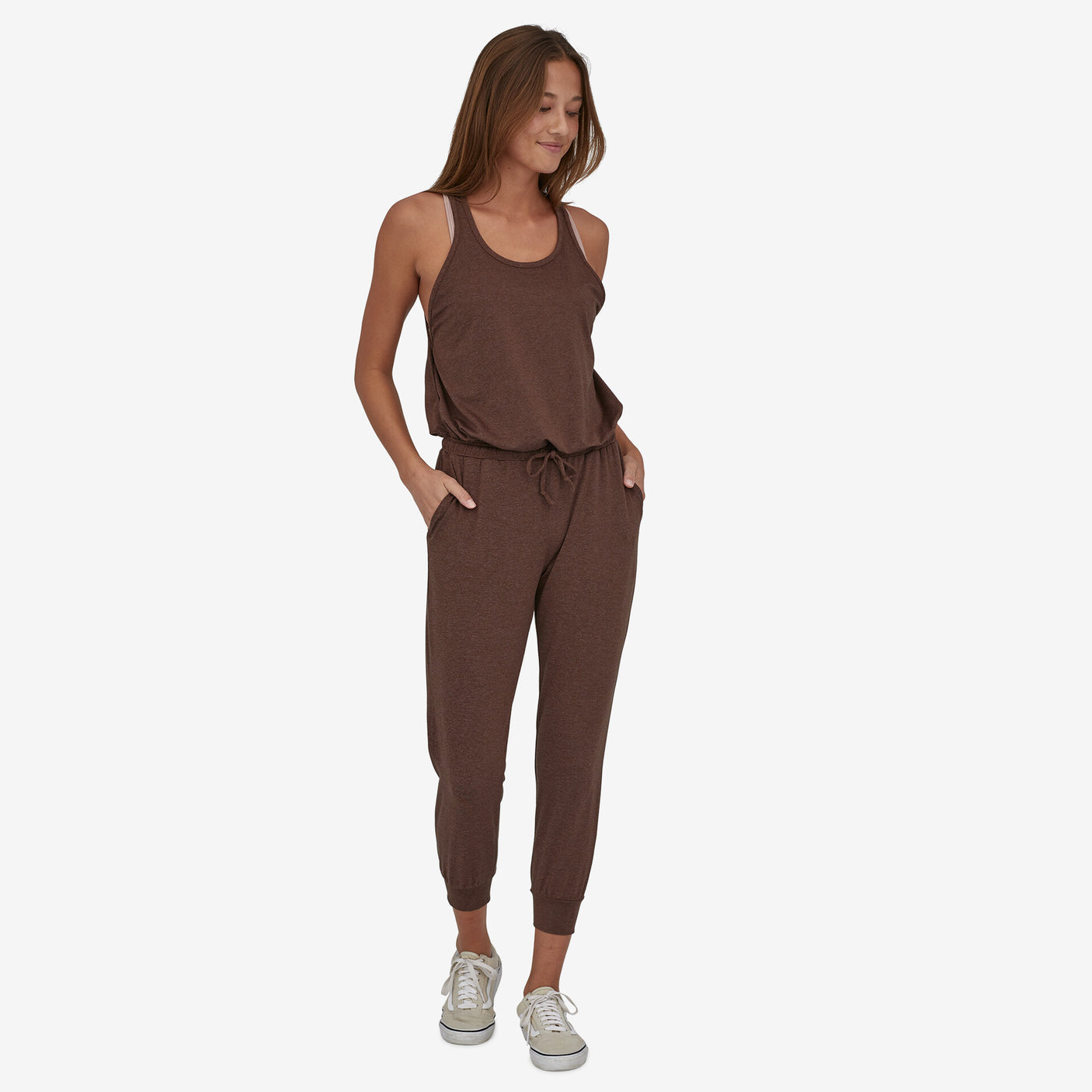 Patagonia Women's Seabrook Jumpsuit - Cone Brown