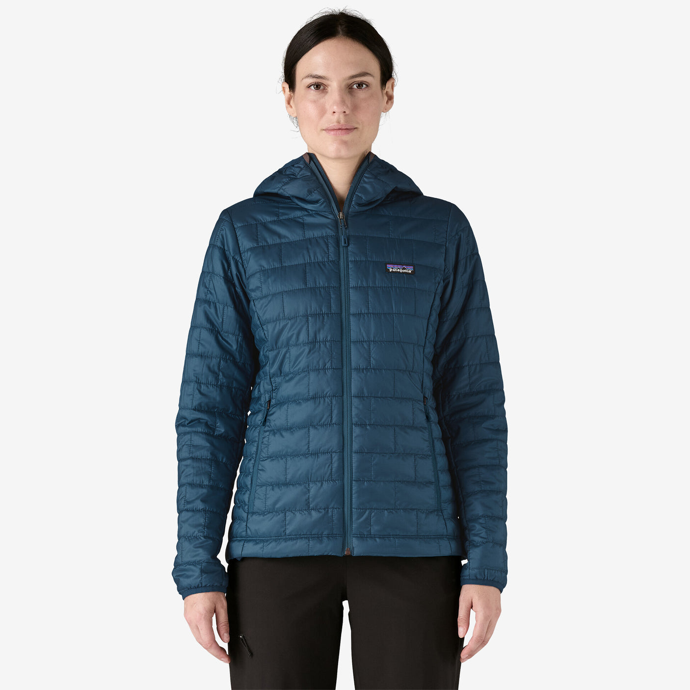 Patagonia Women's Nano Puff® Hoody - Lagoom Blue