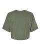 EOS Logo'd Boyfriend Crop - Military Green