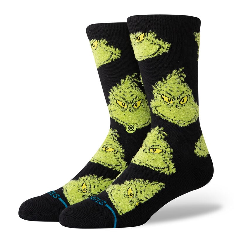 The Grinch X Stance Crew Socks