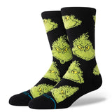 The Grinch X Stance Crew Socks