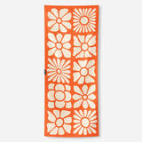 Nomadix Original Towel: Big Flowers Expedition Orange