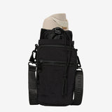Thread Water Bottle Sling Bag - Black