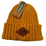 EOS Leather Patch Beanie