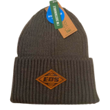 EOS Leather Patch Beanie