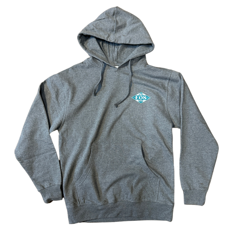 EOS "Mr Zogs" Men's Hooded Sweatshirt  - Gun Metal Grey