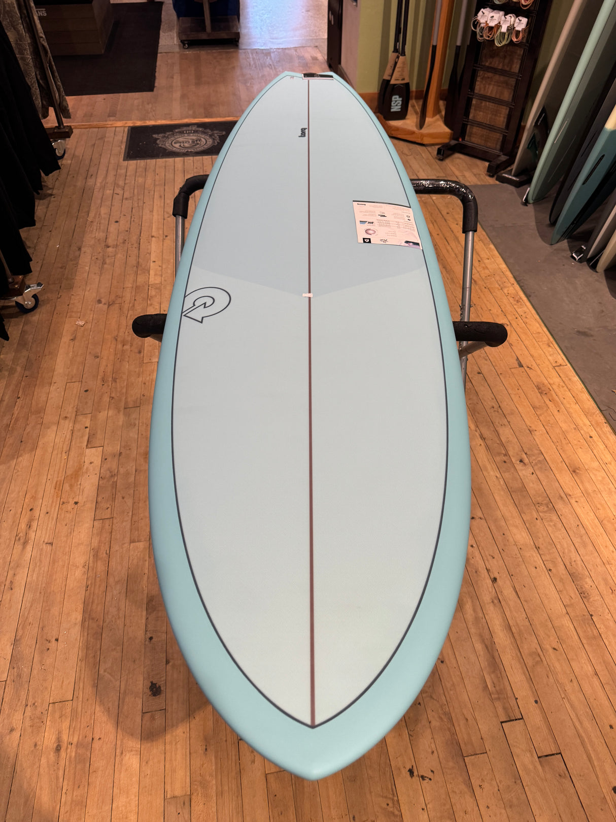 Torq "Mod Fish" Surfboard 7'2" Powder Blue