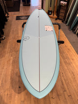 Torq "Mod Fish" Surfboard 7'2" Powder Blue
