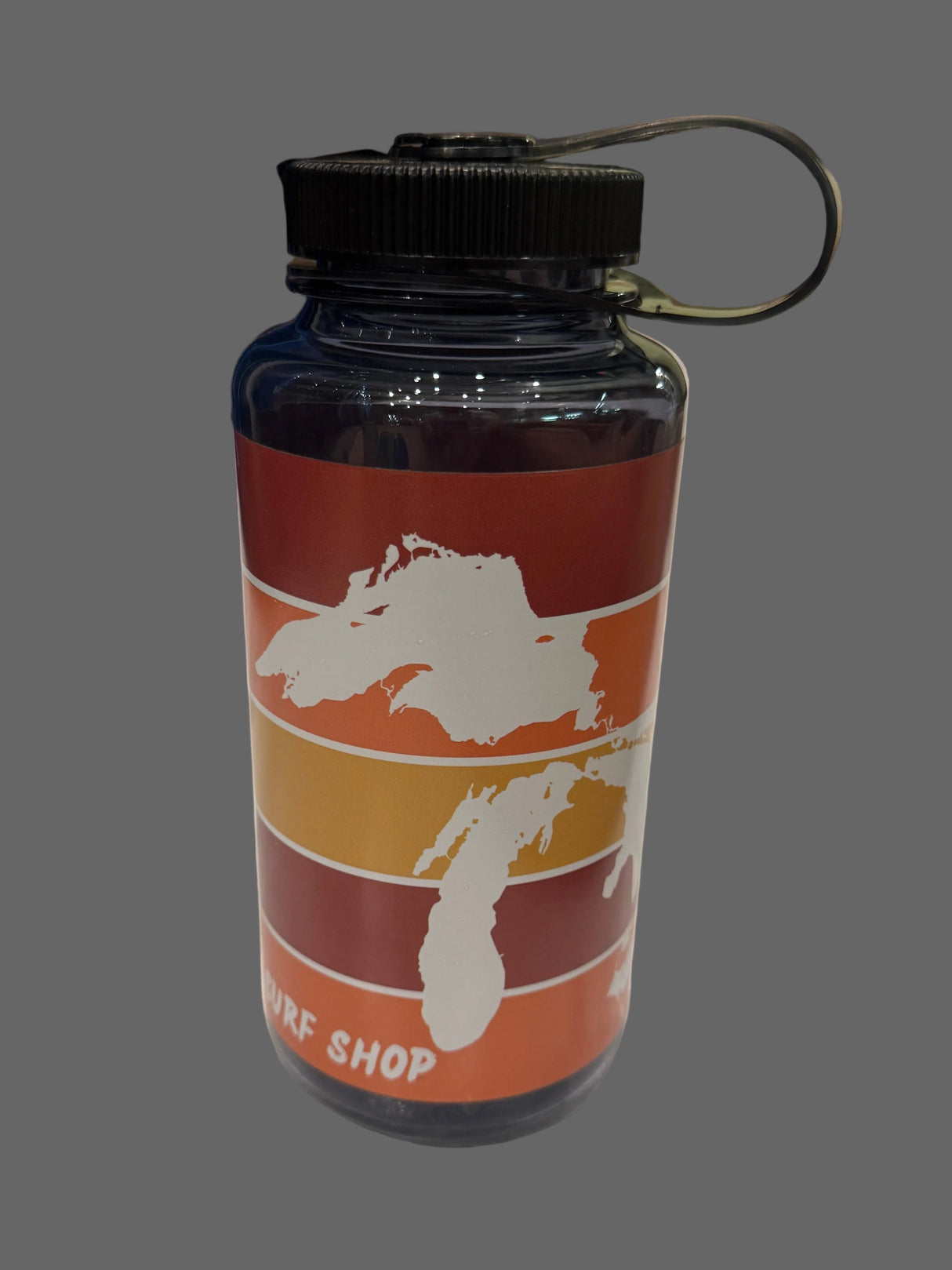 EOS "Great Lakes" Nalgene Water Bottle - Grey