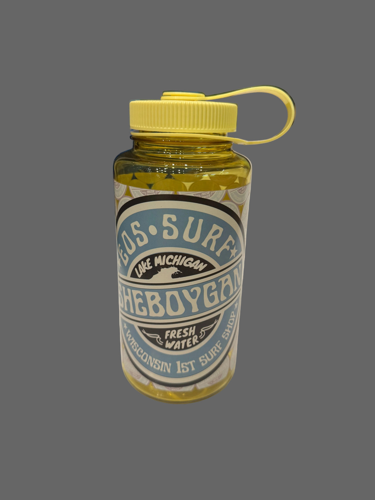EOS "Zogs" Nalgene Water Bottle - Yellow