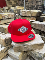EOS "Diamond " Logo Foam Trucker - Red