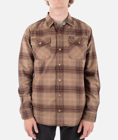 Jetty Breaker Flannel - Tan