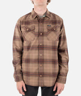 Jetty Breaker Flannel - Tan