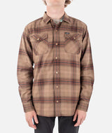 Jetty Breaker Flannel - Tan