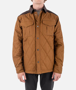 Jetty Dogwood Quilted Jacket - Camel