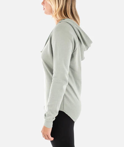 Jetty Point Break Hoodie - Sage Green