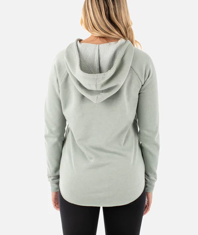 Jetty Point Break Hoodie - Sage Green