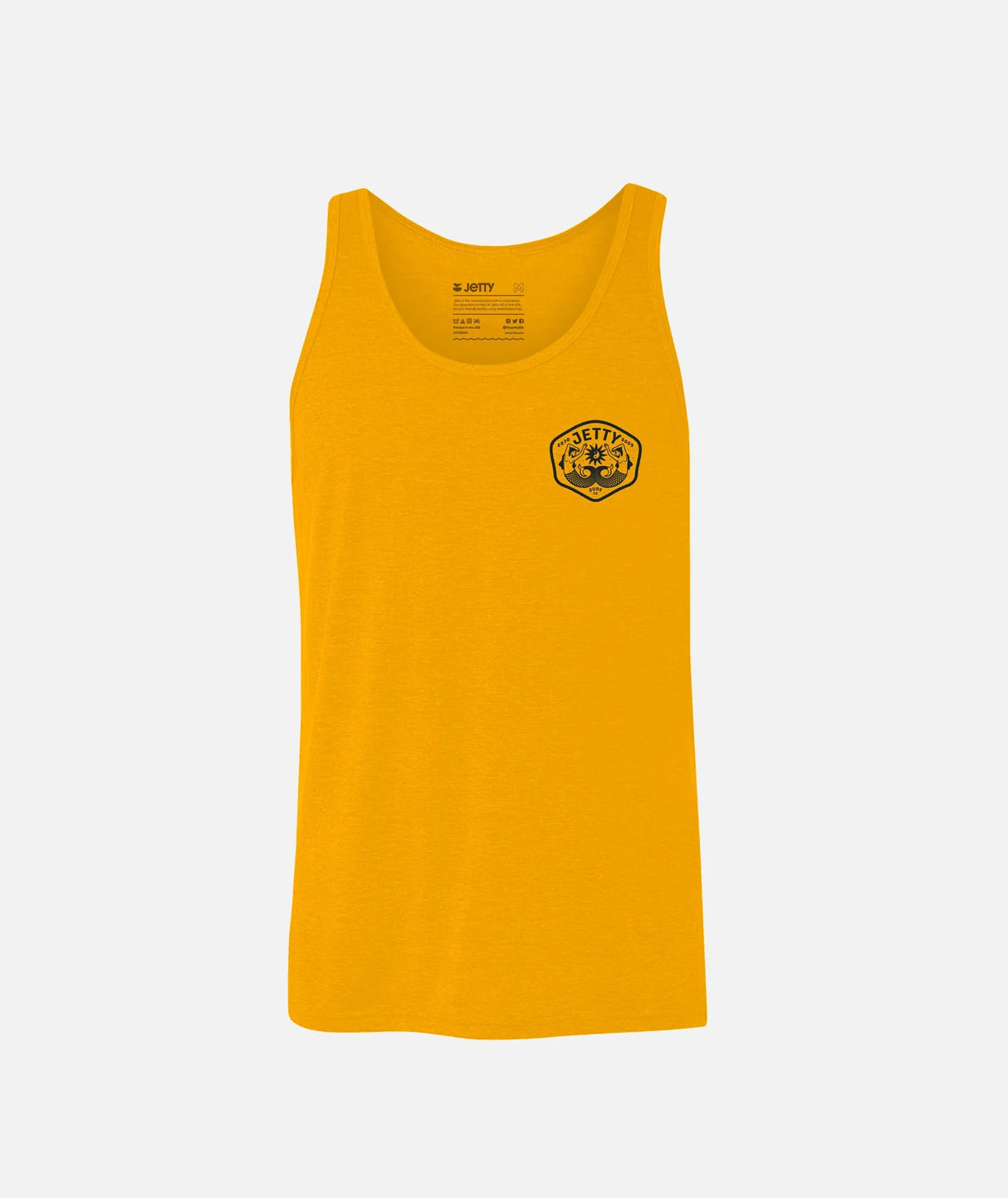 Jetty Twin Tails Tank - Mustard