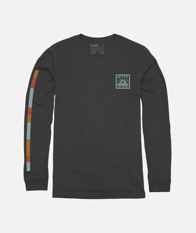 Jetty Halcyon Long Sleeve Tee - Black