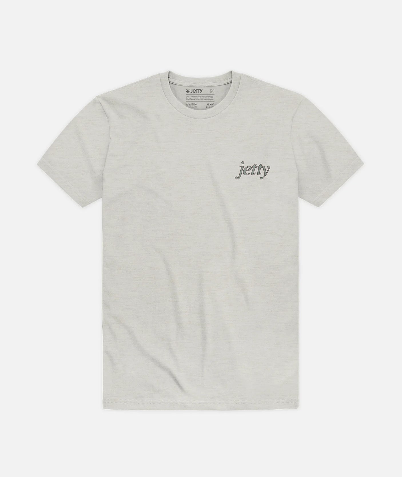 Jetty Gull Tee - Heather Grey