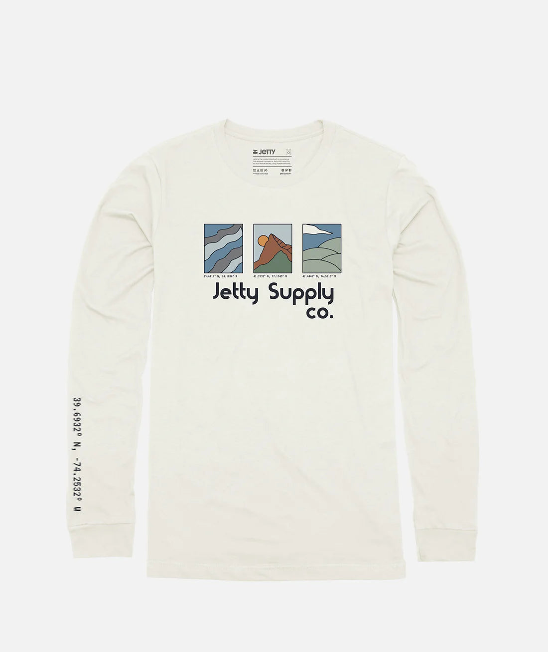 Jetty Destinations Long Sleeve - White