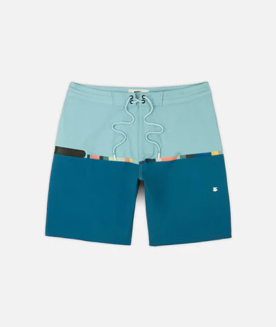 Jetty Holyoke Performance Boardshort - Blue