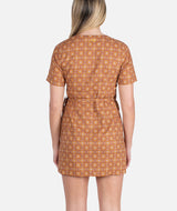 Drifter Wrap Dress - Brown