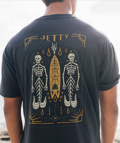 Jetty Boneyard Tee - Black